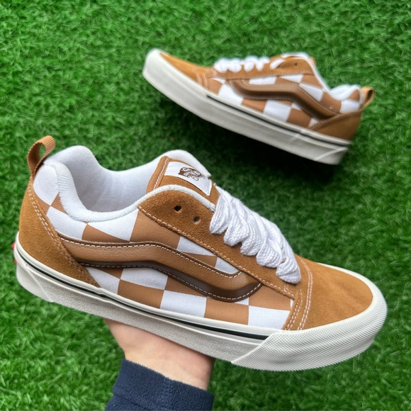 Vans Knu Skool Mega Check Brown - Picture 5 of 10